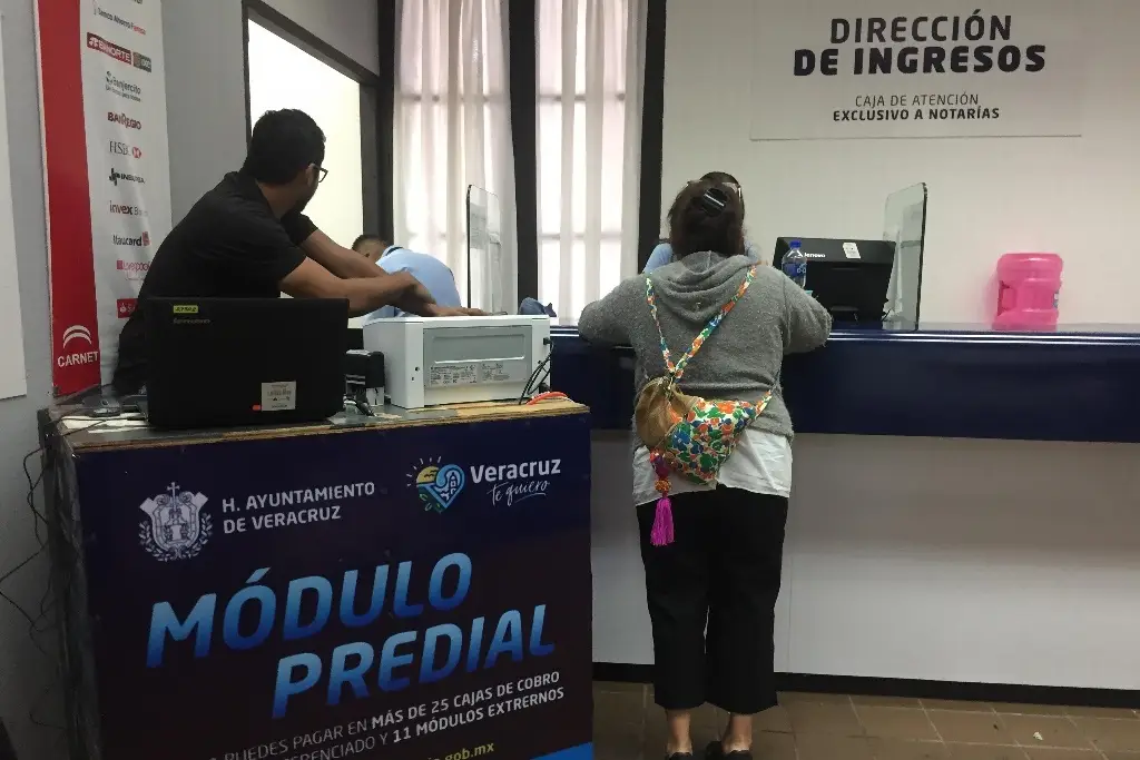 Imagen Amplían periodo de descuentos en el pago del predial en Veracruz; aquí los módulos