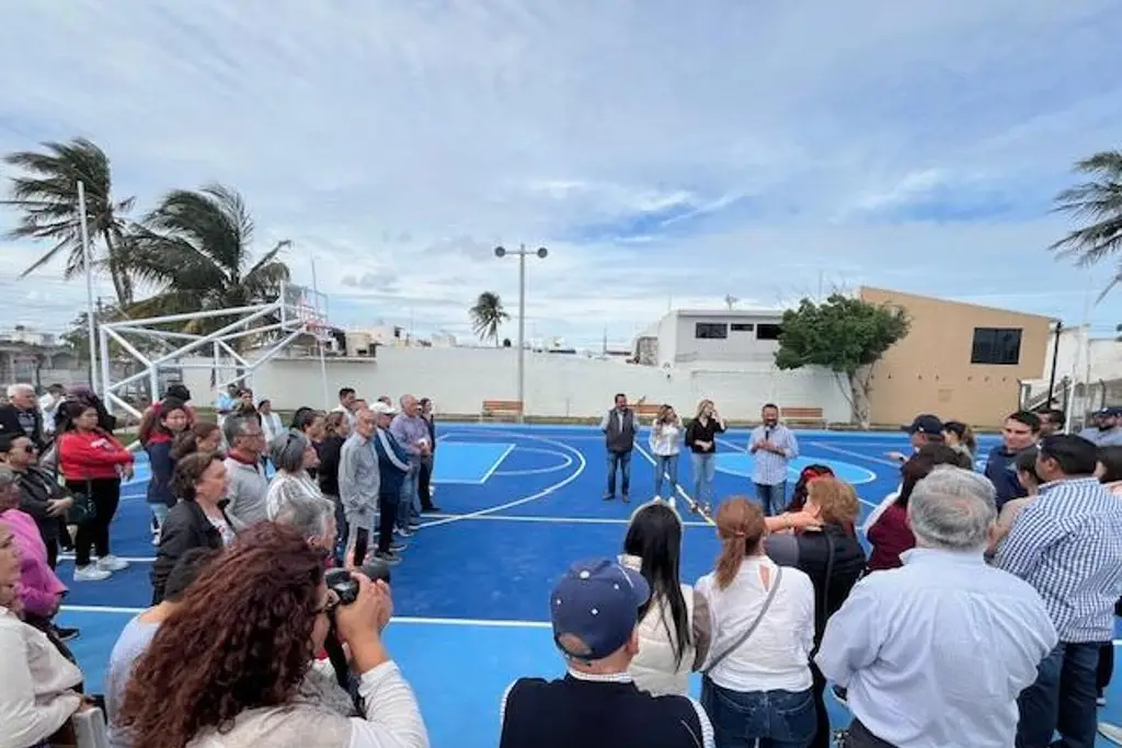 Imagen Así rehabilitaron unidad deportiva en El Floresta