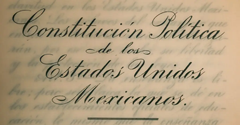 Imagen Hoy se conmemoran 107 años de la Constitución Mexicana