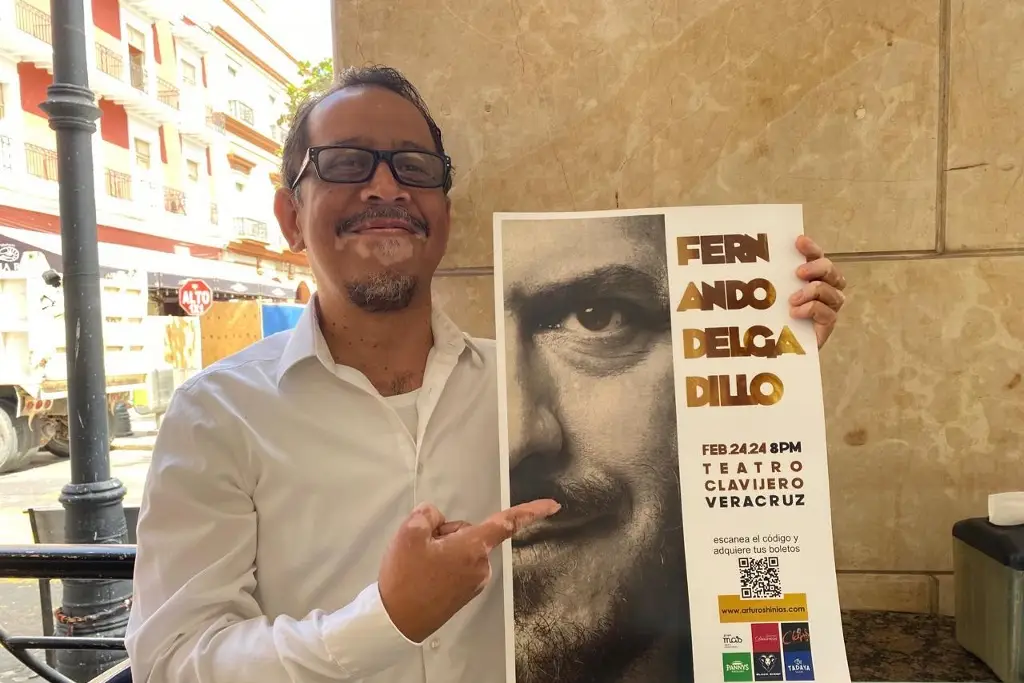 Imagen Anuncian concierto de Fernando Delgadillo en Veracruz