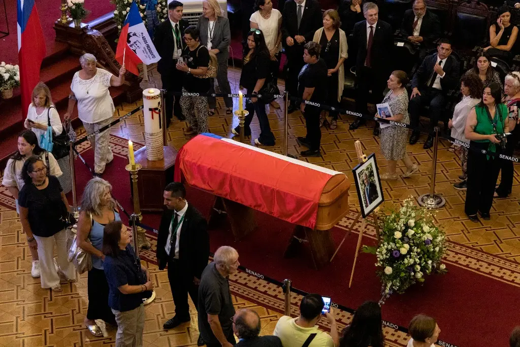 Imagen Con funeral de Estado despiden a Sebastián Piñera, expresidente de Chile