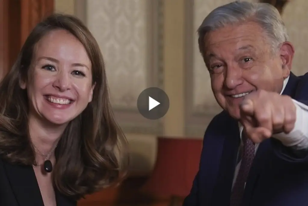 Imagen AMLO da entrevista exclusiva a periodista del canal de líder radical Pablo Iglesias