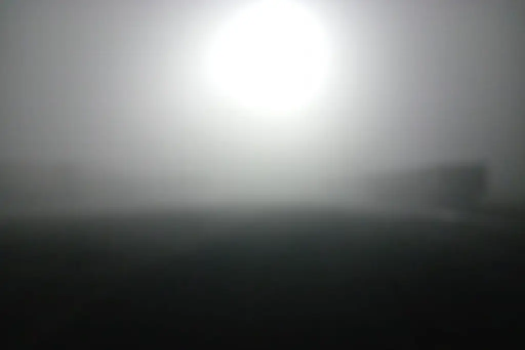 Imagen Densa niebla cubre Veracruz 