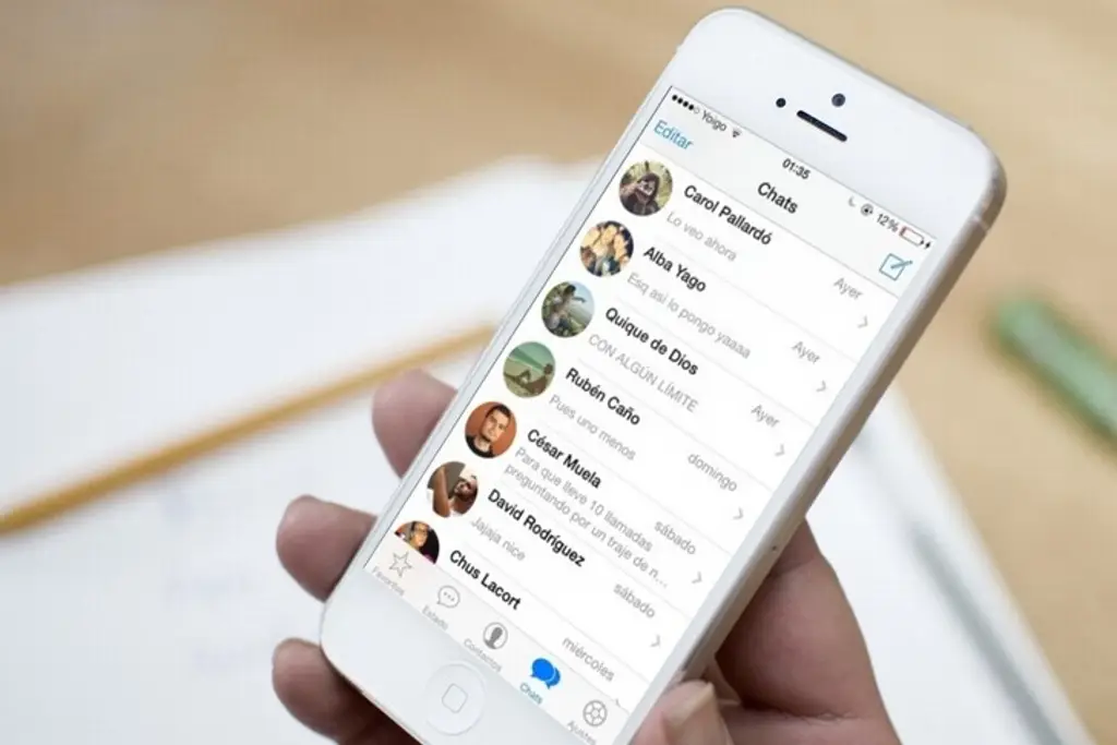 Imagen WhatsApp activa una función para buscar mensajes por fecha
