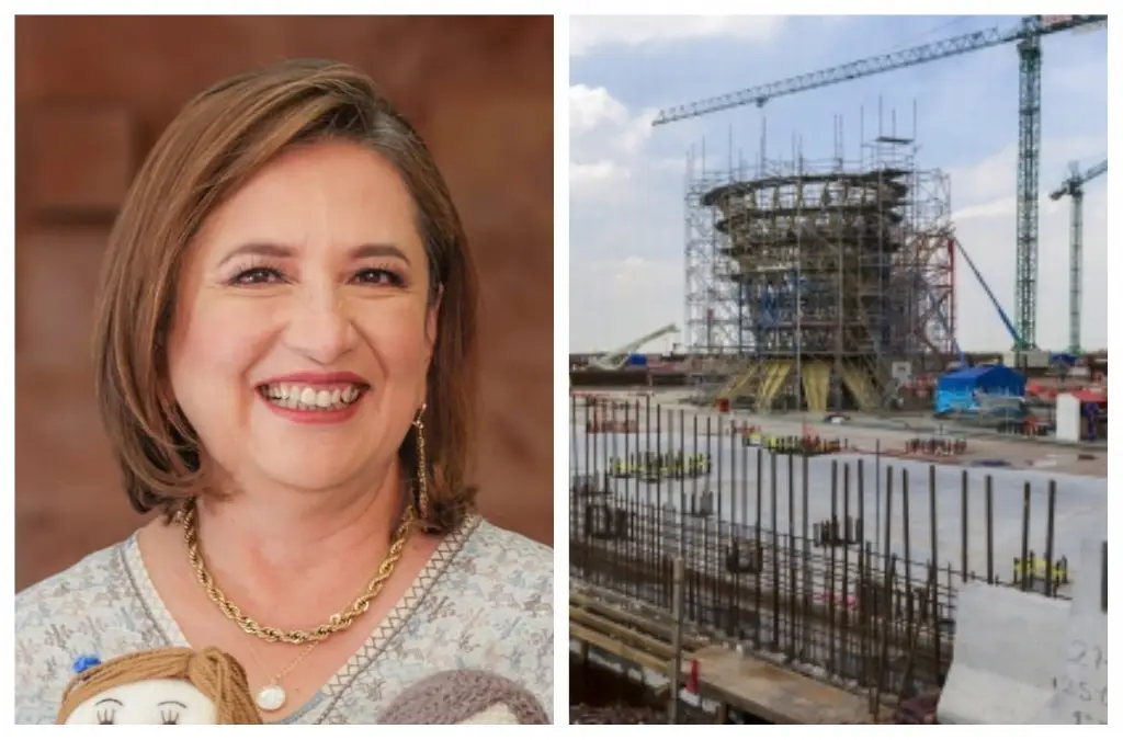 Imagen Xóchitl Gálvez analiza retomar el proyecto del Aeropuerto de Texcoco