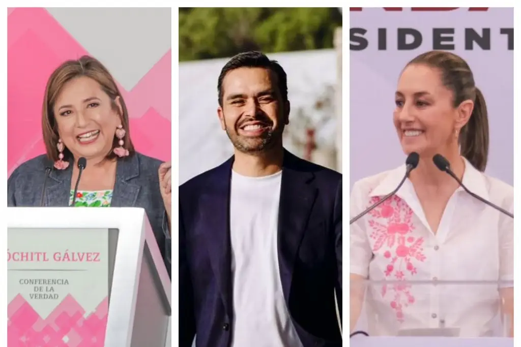 Imagen Así van los candidatos a la presidencia de México, según encuestadoras