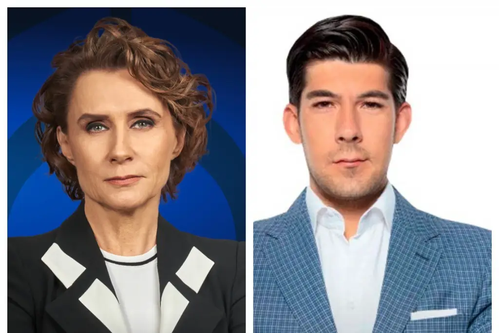 Imagen Denise Maerker y Manuel López San Martín: moderadores del debate presidencial