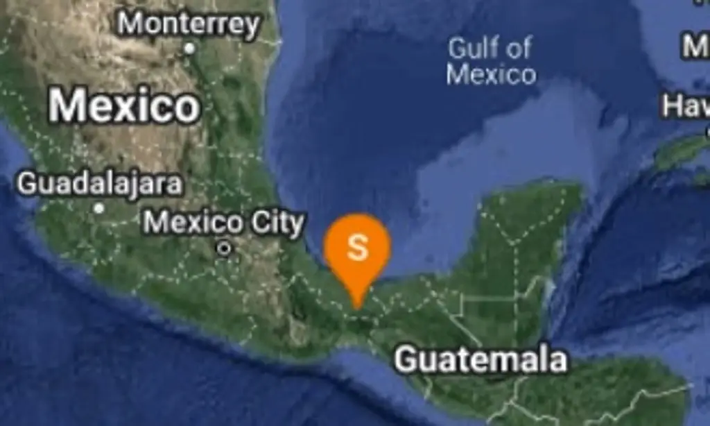 Imagen Tiembla al sur de Veracruz 