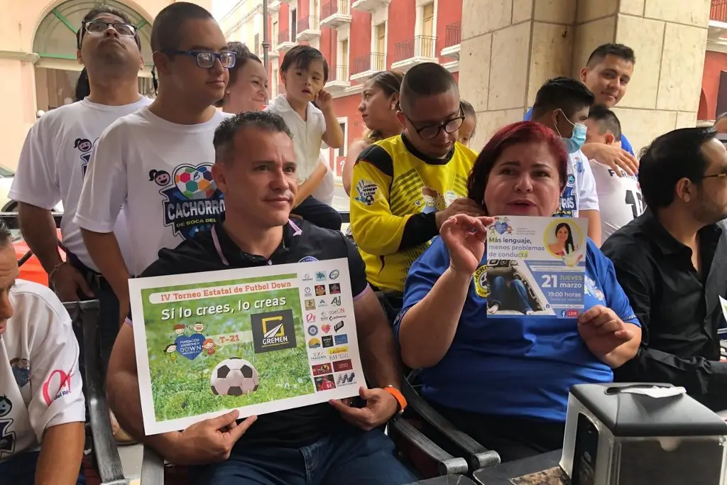 Imagen Harán torneo de fútbol de personas con síndrome de Down en Veracruz 