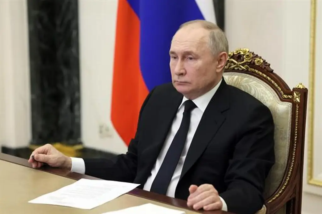 Imagen Vladimir Putin acusa que Ucrania está detrás del atentado terrorista en Moscú, Rusia 