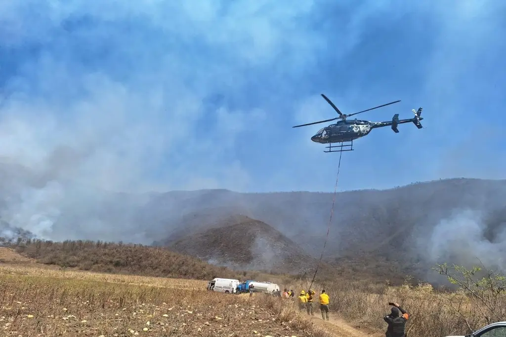 PC reporta 'importantes avances' en liquidación y control de 3 incendios forestales en las Altas Montañas de Veracruz