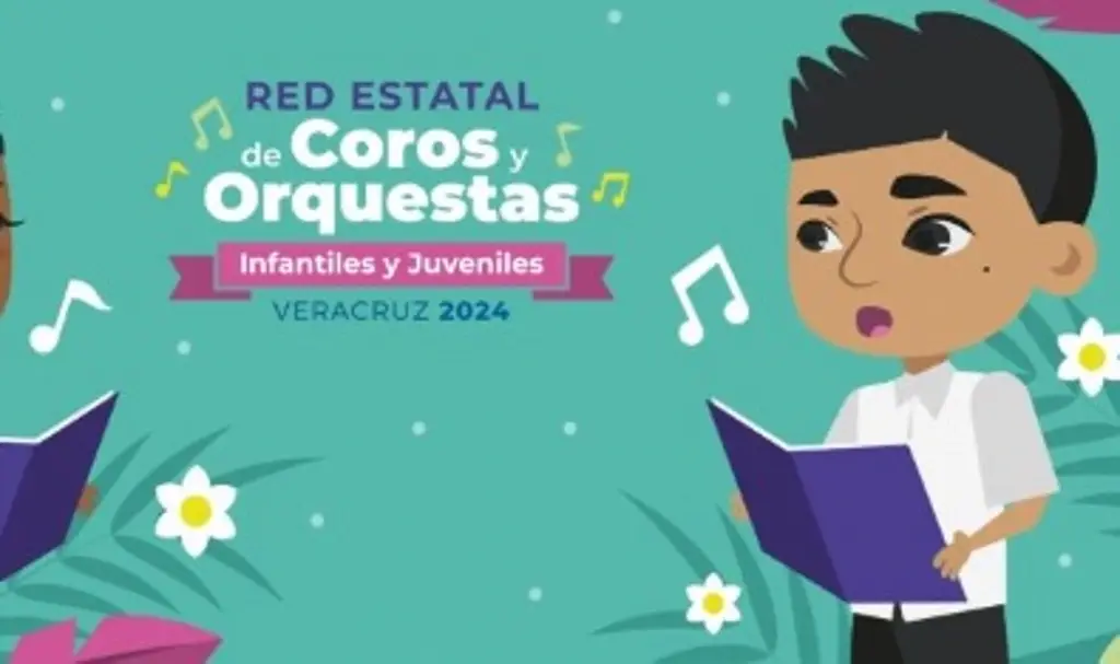 Imagen Invitan a talleres de la Red Estatal de Coros y Orquestas Infantiles y Juveniles de Veracruz