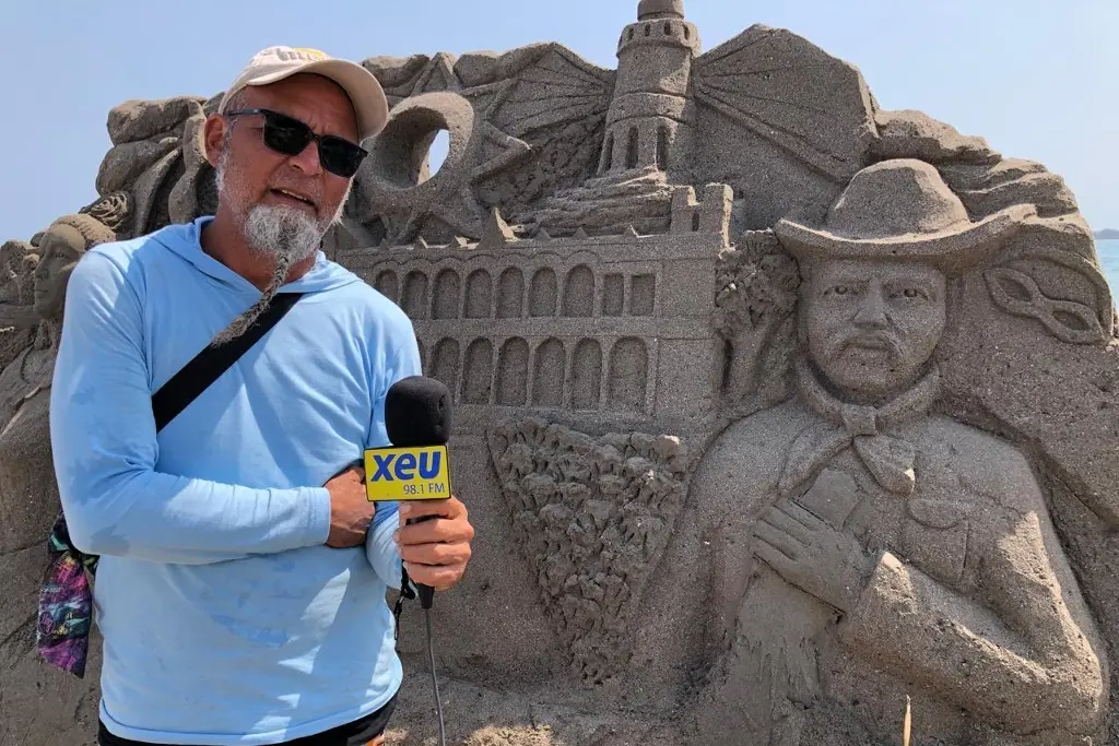 Imagen 'Tributo a Veracruz', la escultura de arena en la playa (FOTOS)