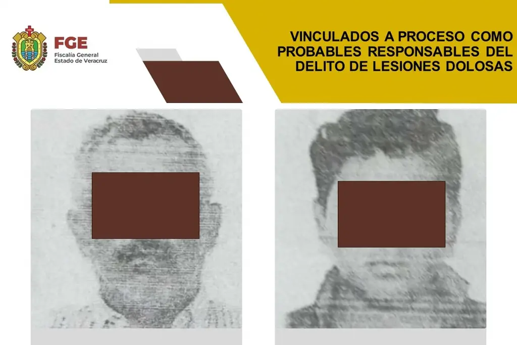 Imagen Los vinculan a proceso por delito de lesiones dolosas al sur de Veracruz 