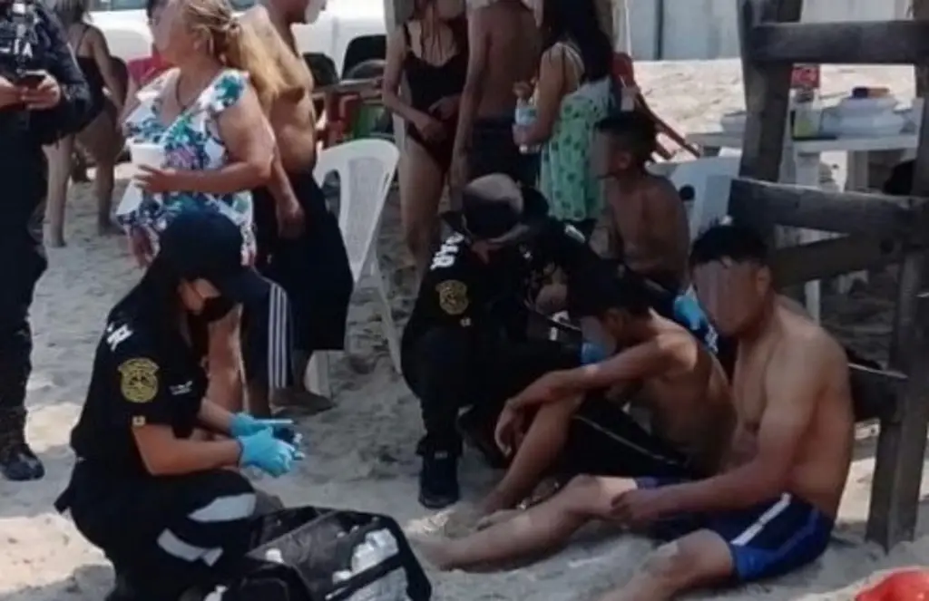Imagen Rescatan a 7 personas en playas al norte de Veracruz 