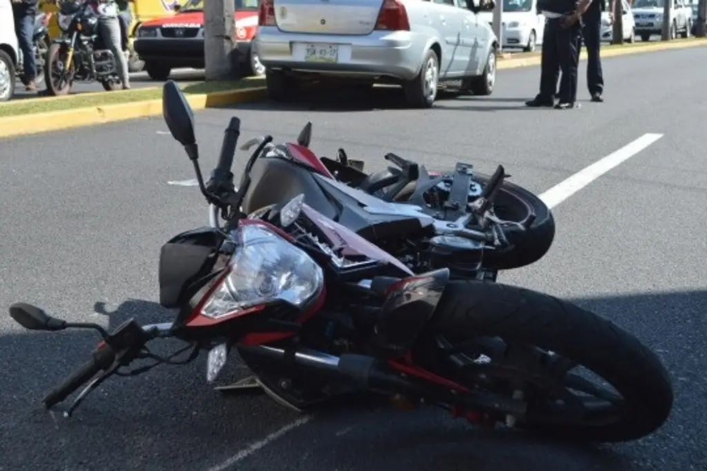 Imagen Reportan alza en accidentes de moto en Veracruz; emiten recomendaciones