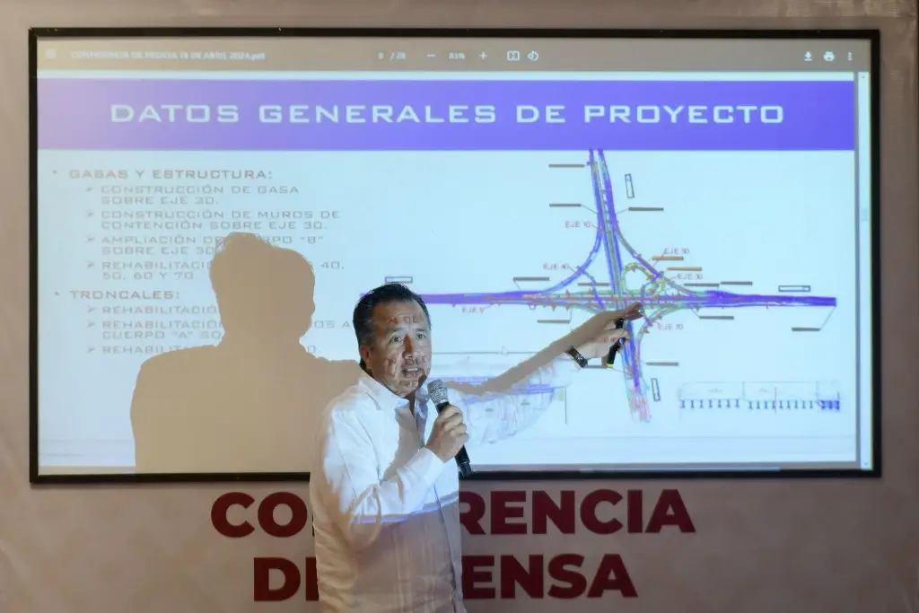 Imagen Entronque de caseta de Paso del Toro tiene avance del 41%, informa Cuitláhuac García