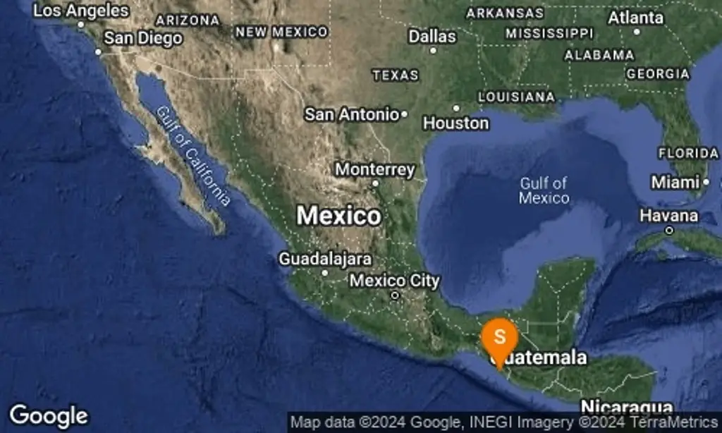 Sismo de magnitud 4.8 sacude Chiapas la mañana de este sábado