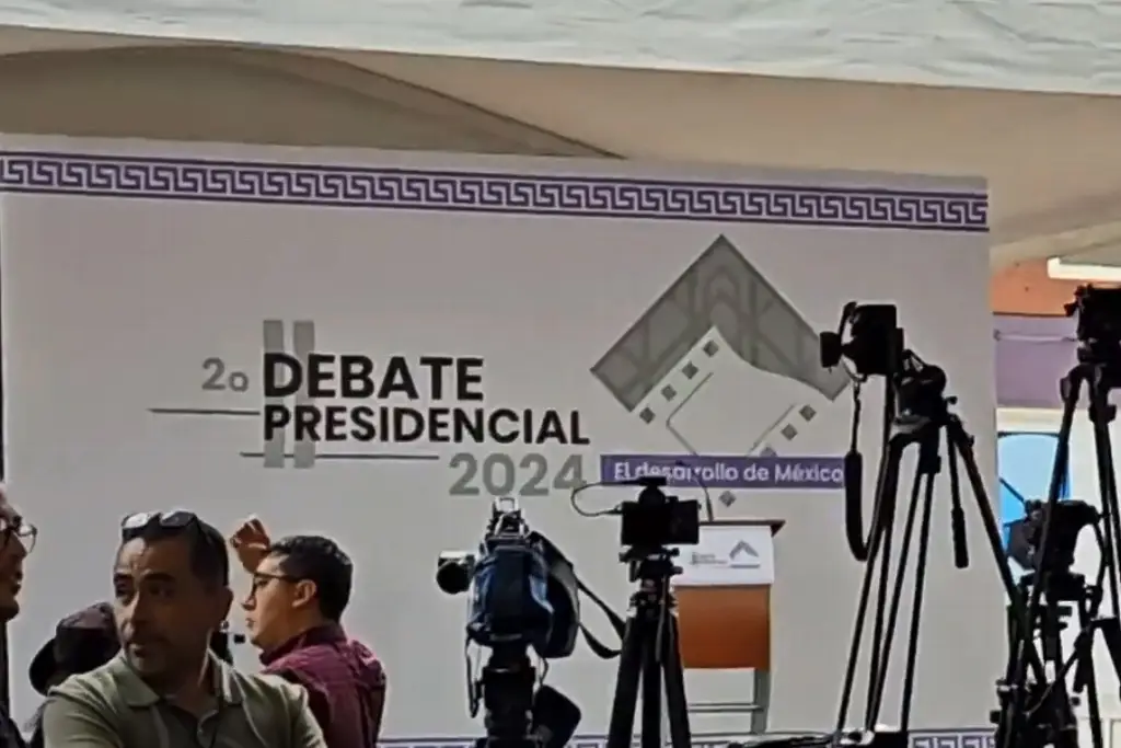 Imagen Blindan los Estudios Churubusco, sede del segundo debate presidencial