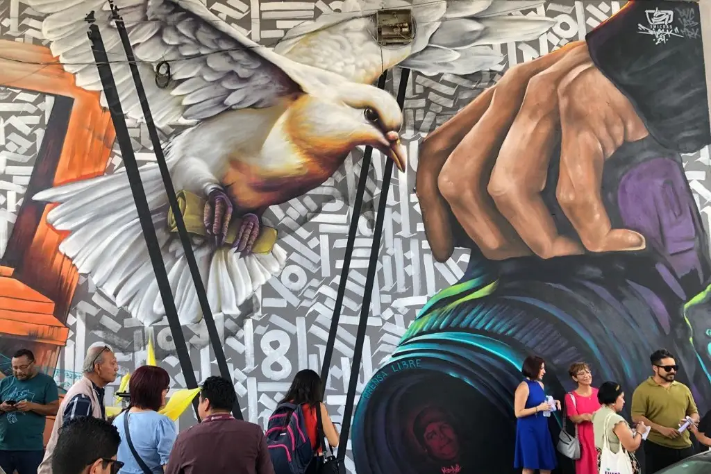 Imagen Inauguran mural dedicado a periodistas asesinados en Veracruz 