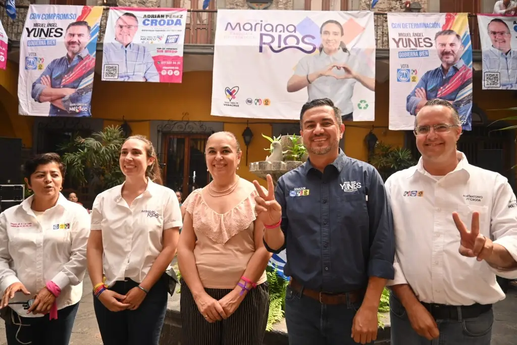 Imagen Se respira en todo Veracruz el ánimo de cambio y el sentimiento de esperanza de que las cosas van a cambiar”: Miguel Ángel Yunes Márquez