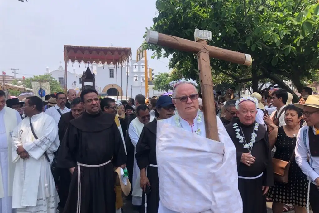 Imagen Hace 500 años llegó la religión católica a América por Veracruz; esta fue la celebración
