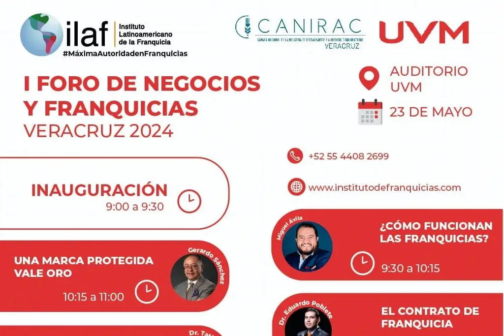 Imagen Invitan a foro sobre franquicias en Veracruz 