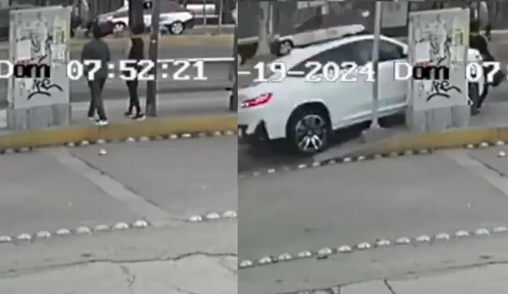 Imagen Captan momento en que hermanas son atropelladas por BMW y pierden la vida (+Video)