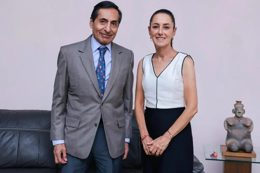 Imagen Sheinbaum se reúne con Rogelio Ramírez de la O, secretario de Hacienda