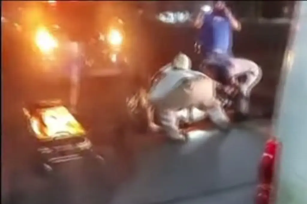 Imagen Atacado por cocodrilo cuando caminaba en plena calle