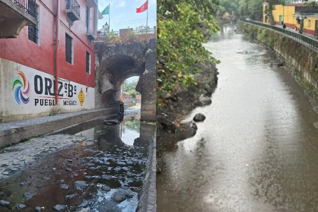 Imagen Río Orizaba retoma su cauce luego de las lluvias