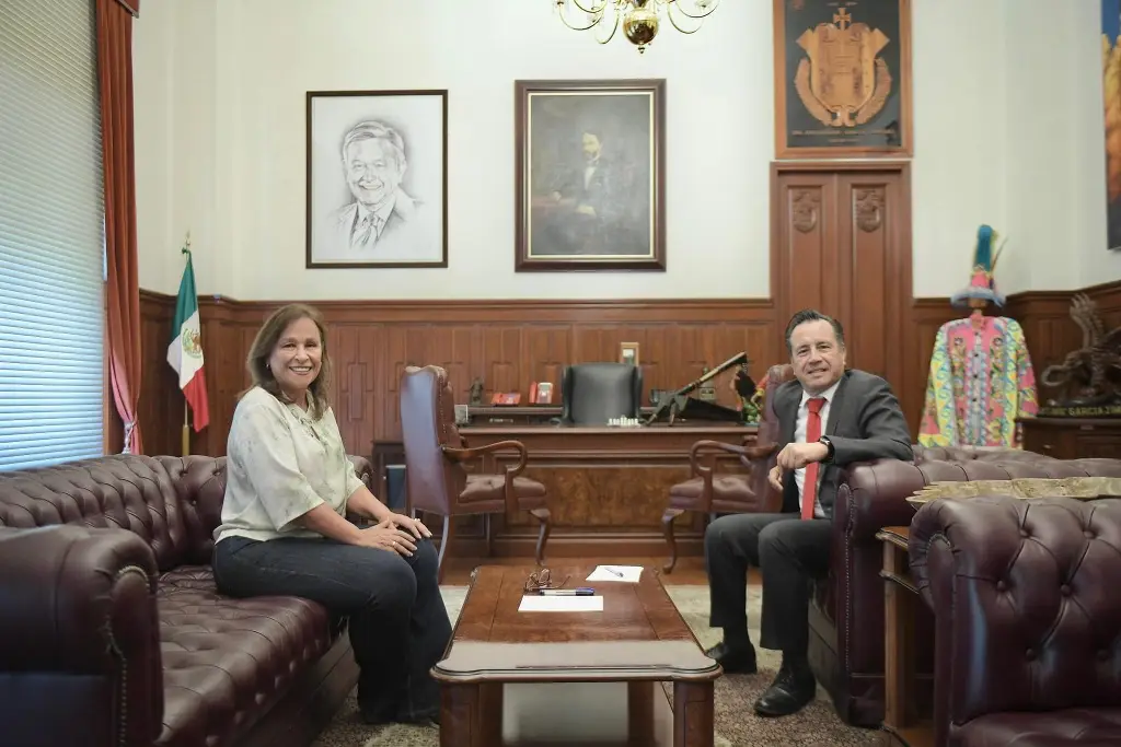 Se reúne Rocío Nahle con Cuitláhuac García en palacio de gobierno – xeu noticias