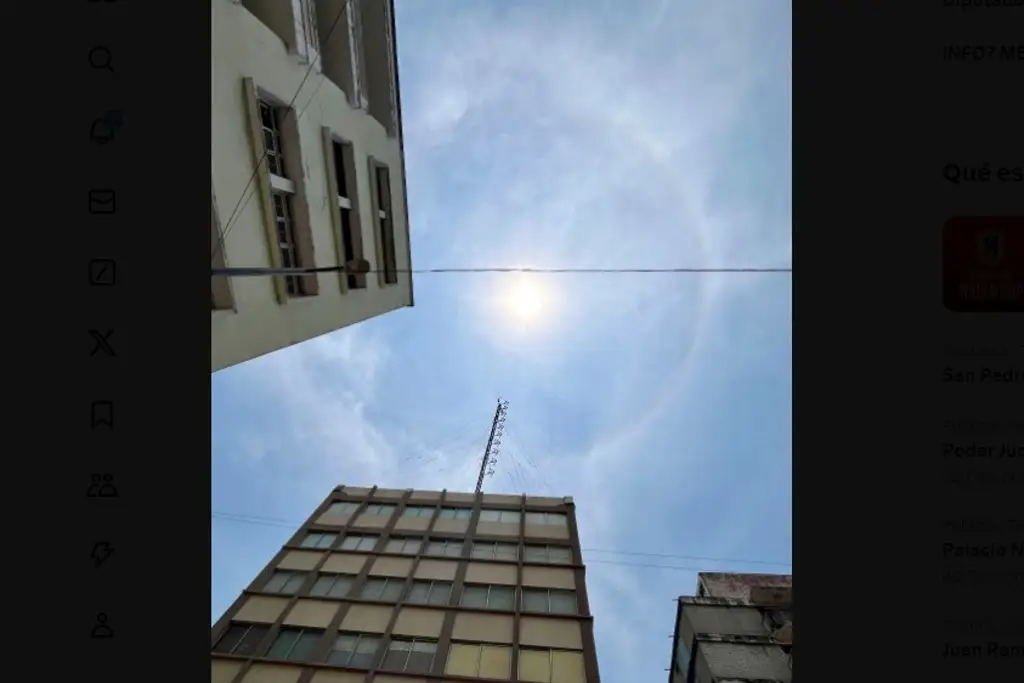 Imagen ¡Halo solar sobre la histórica y heroica ciudad de Veracruz!