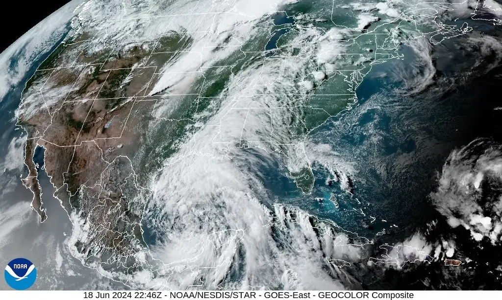 Imagen Actualizan alerta 'Azul' y 'Verde' para Veracruz por Ciclón Tropical 'Uno'