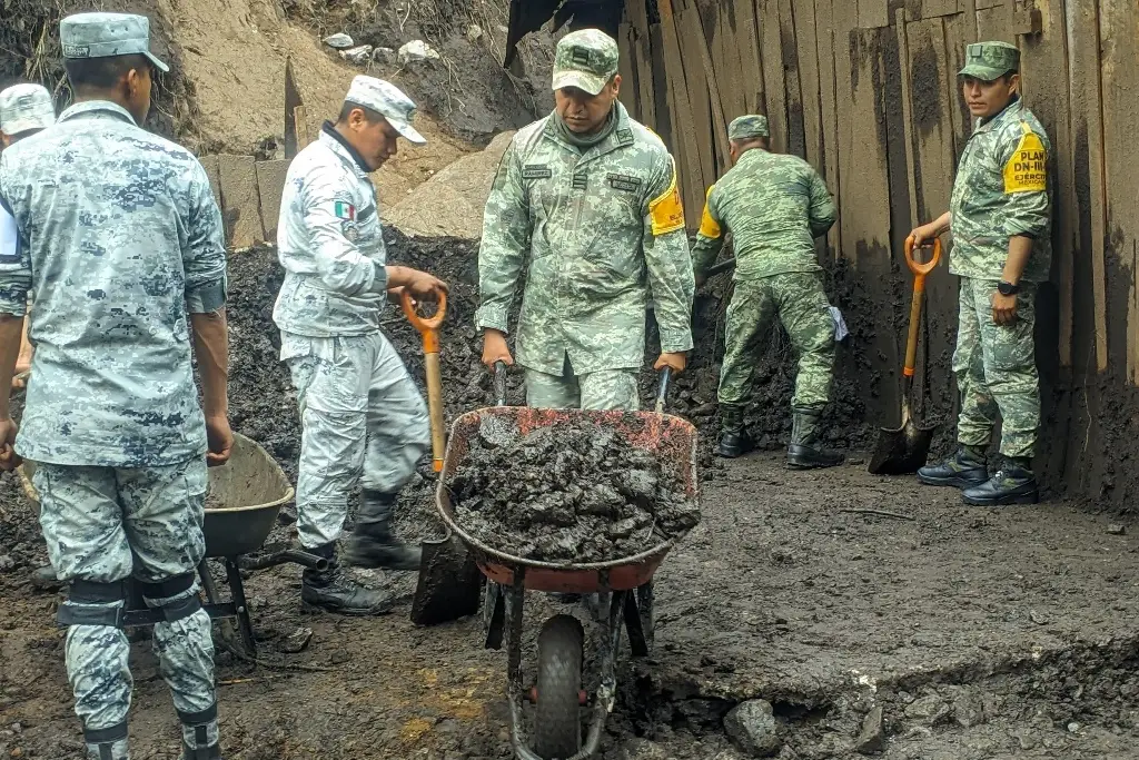 Imagen Ejército y Guardia Nacional aplican Plan DN-III-E en Rafael Delgado