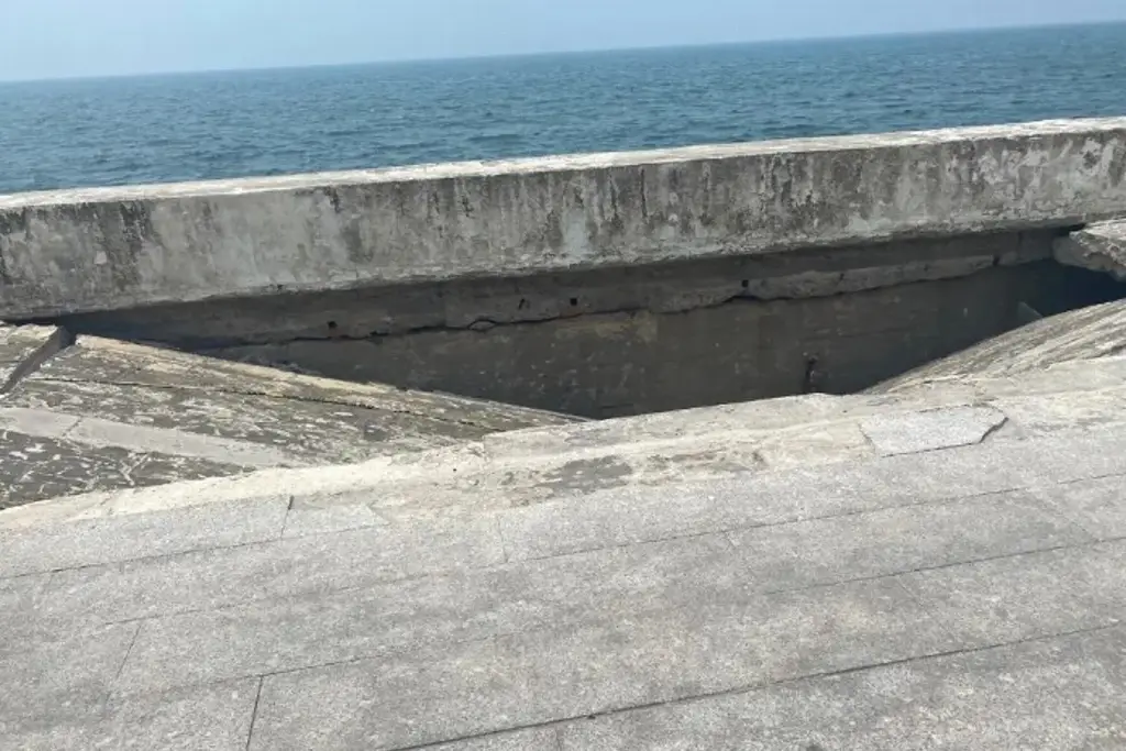 Imagen Coordinador de Puertos: está por aprobarse proyecto para reparar socavón en bulevar de Boca del Río