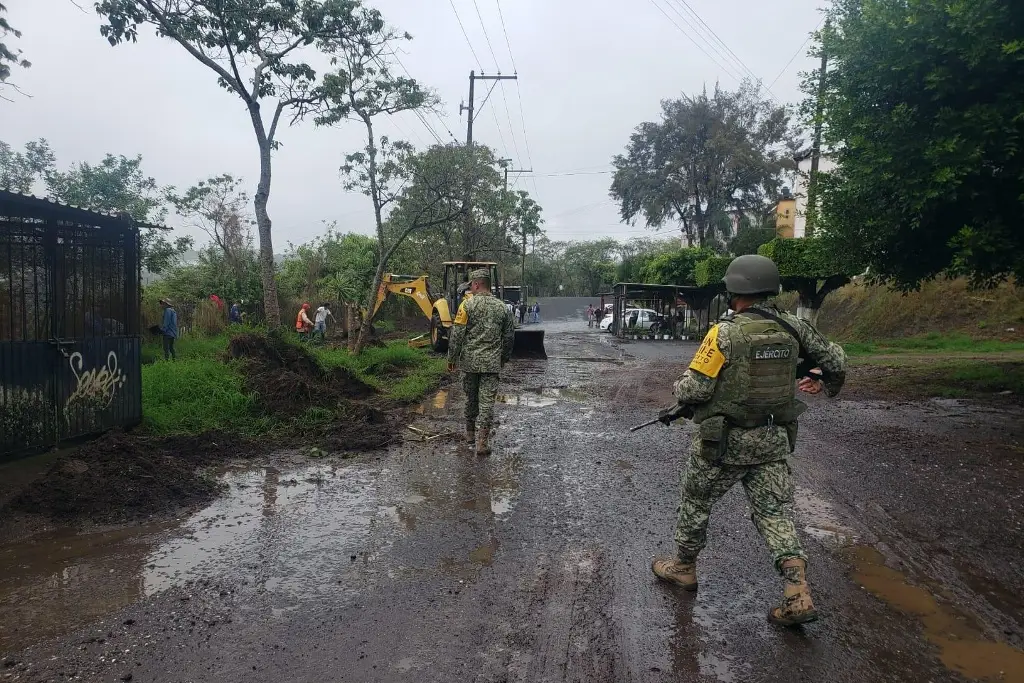 Imagen Aplican Plan DN-III-E en 2 municipios de Veracruz ante afectaciones por fuertes lluvias