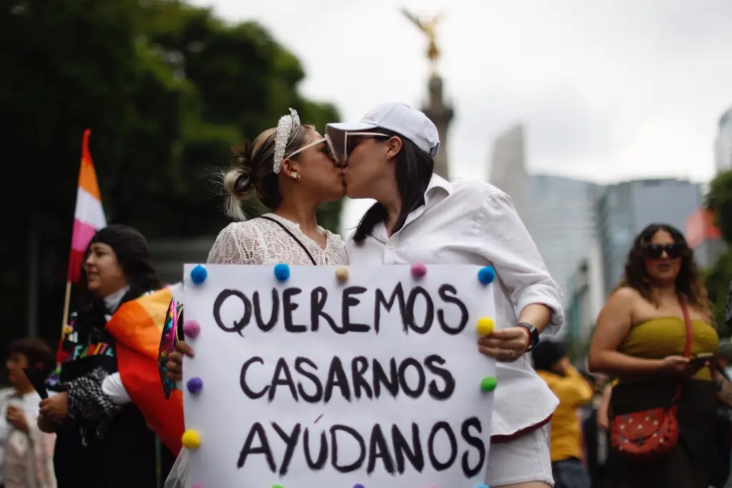 Imagen Lesbianas protagonizan marcha en CDMX para visibilizar su existencia