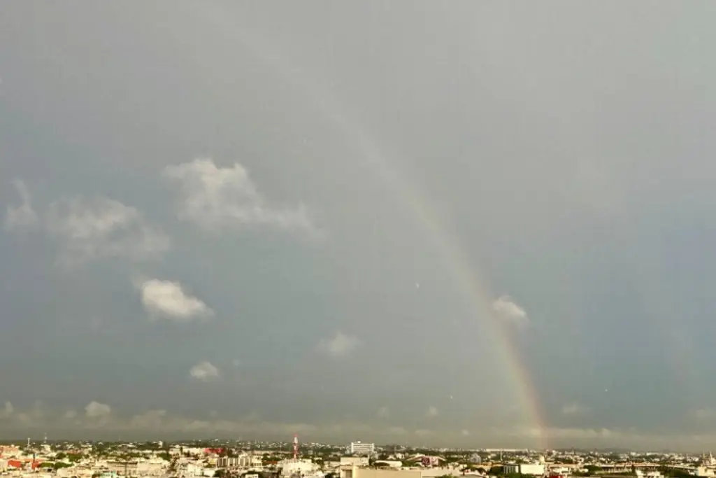 Imagen Doble arcoíris sorprende en Veracruz 