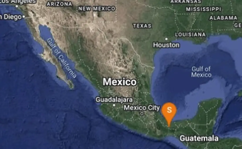 Imagen Reportan sismo de Magnitud 4.0 en este municipio de Veracruz