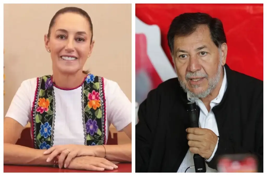 Imagen Claudia Sheinbaum responde a reproches de Fernández Noroña