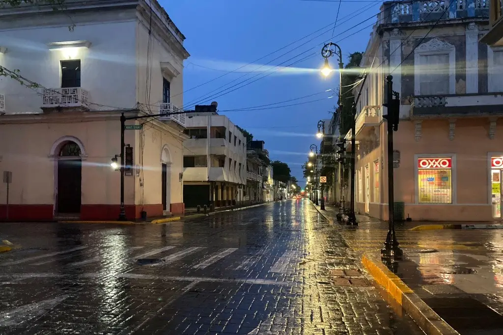 Imagen No funcionan los semáforos en centro de Veracruz