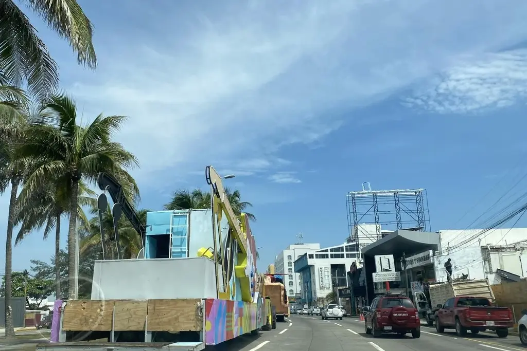 Imagen Estos son los carros alegóricos del Carnaval de Veracruz 2024; hay reducción de carriles 