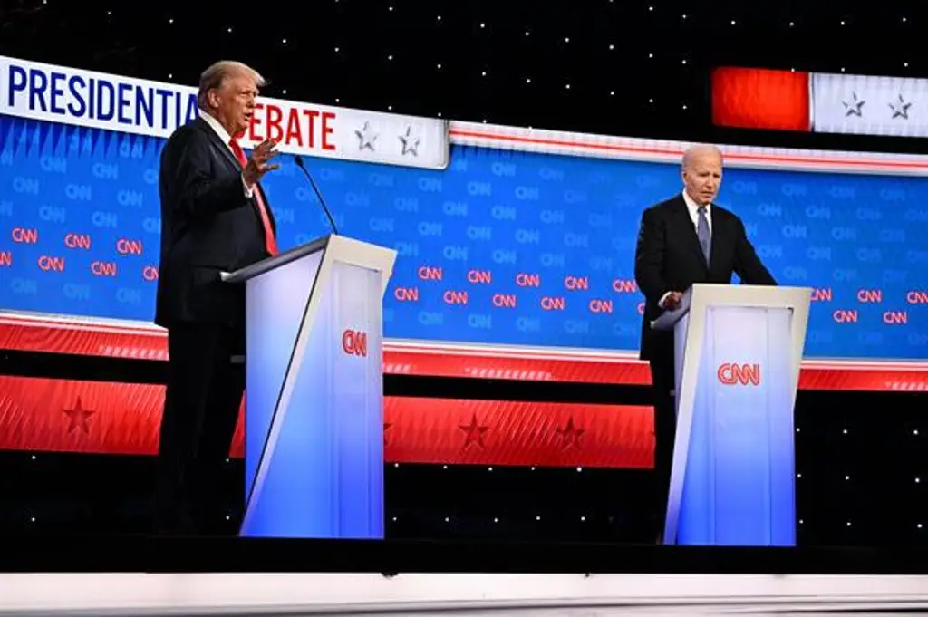 Imagen Joe Biden y Donald Trump atraen la audiencia más baja de un debate presidencial en 20 años