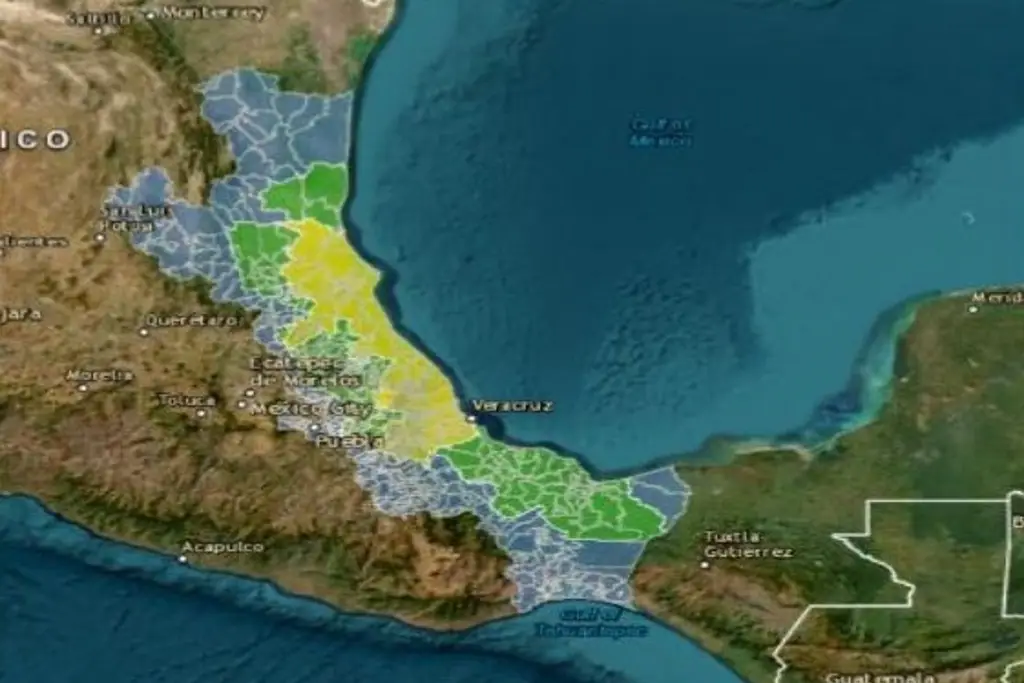 Imagen Alerta amarilla nacional por 'ciclón acercándose' a Veracruz