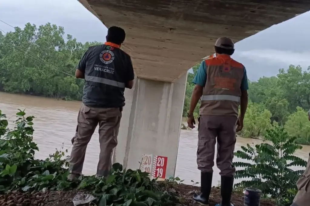PC mantiene monitoreo de niveles de ríos en Veracruz