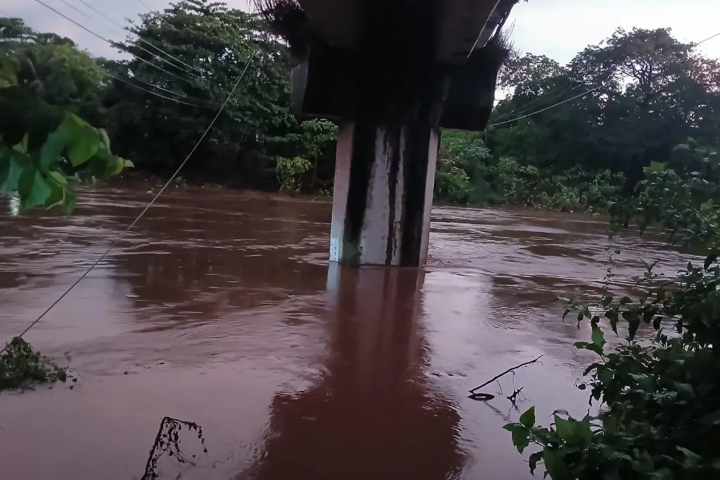Imagen ¿Cómo está el nivel del río Jamapa después de las lluvias?