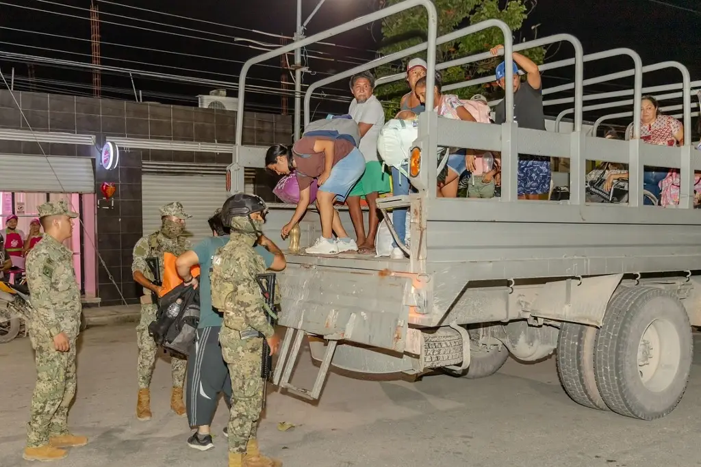 Imagen Evacuan Punta Allen en Tulum, Quintana Roo