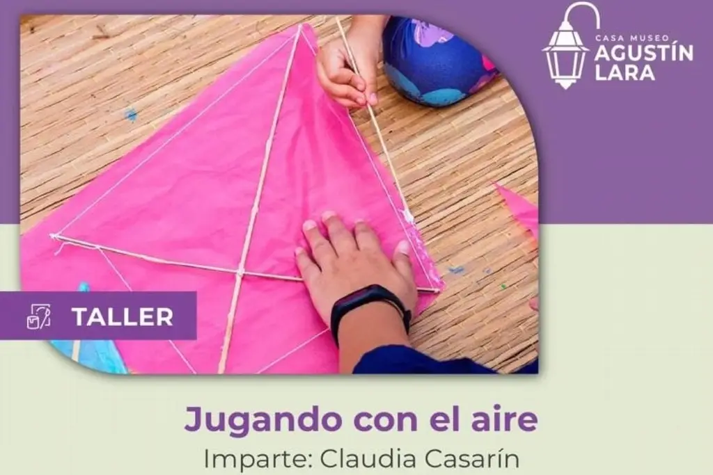 Imagen Invitan al taller “Jugando con el aire”, en la Casita Blanca