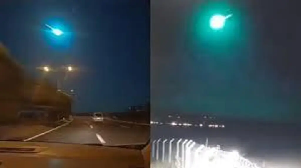 Imagen Captan a enorme meteoro iluminando el cielo (+Video)